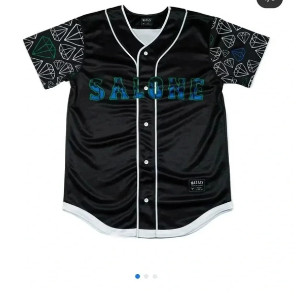 Mizizi Leone salone baseball jersey - Picture 1 of 5